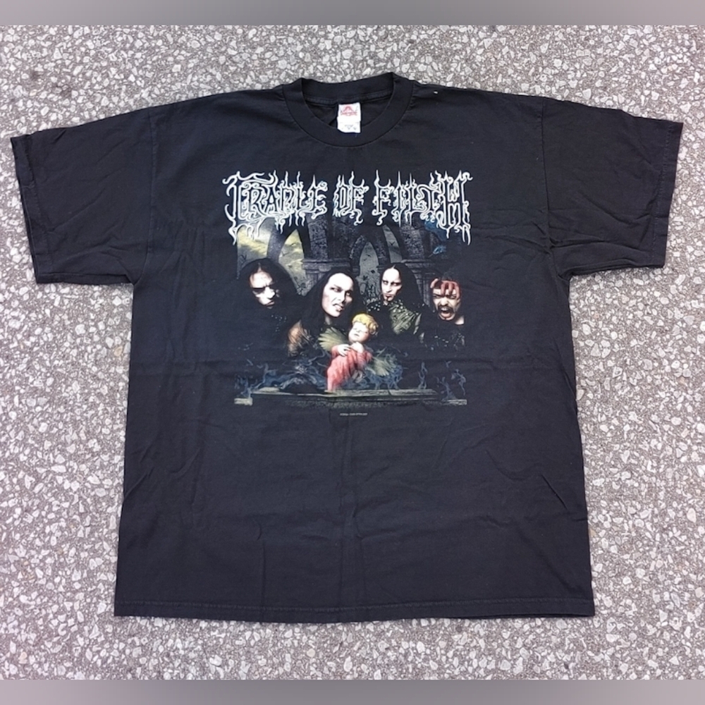 Vtg 2009 Cradle of Filth Darkness Incarnate AAA Alstyle T-Shirt Size (XL)